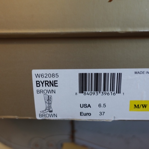 Born Byrne Brown Western Boot Size 6.5M - Picture 2 of 13